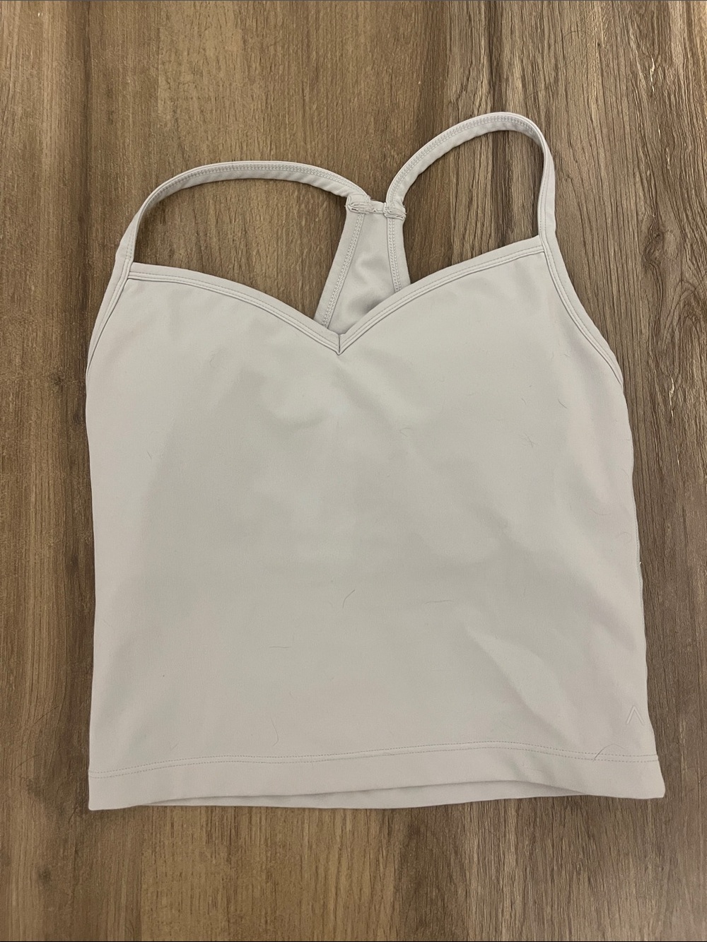 Light Blue Racerback Built-In Support Cami Bra